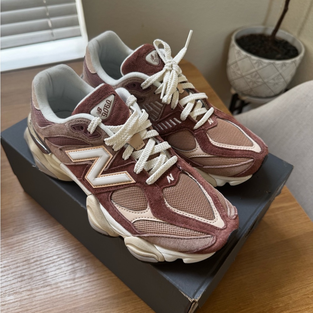 New Balance Burgundy Sneakers
